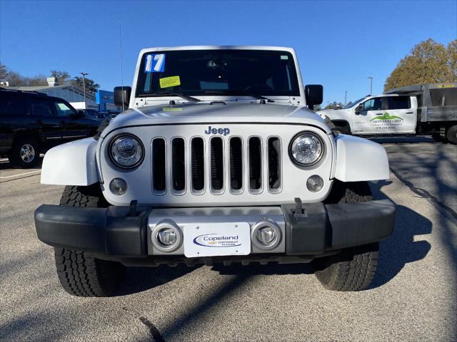 used 2017 Jeep Wrangler Unlimited car, priced at $23,999