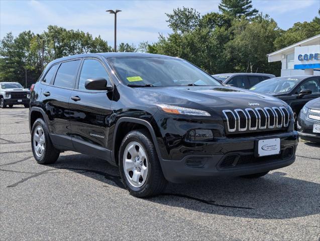 used 2017 Jeep Cherokee car, priced at $15,999