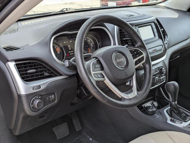 used 2017 Jeep Cherokee car, priced at $15,999