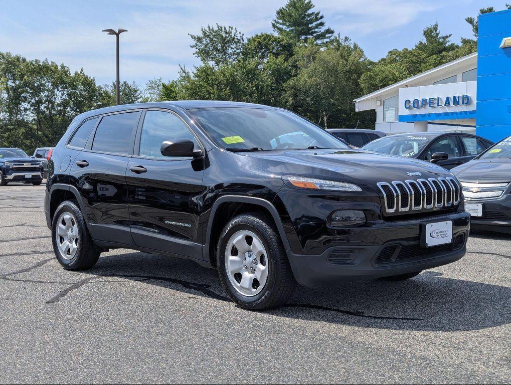 used 2017 Jeep Cherokee car, priced at $15,999