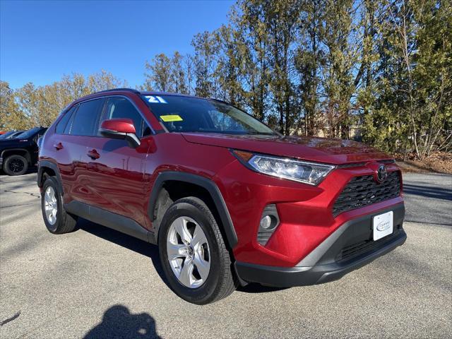 used 2021 Toyota RAV4 car, priced at $27,999