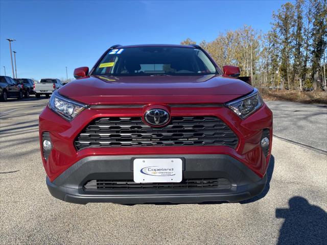 used 2021 Toyota RAV4 car, priced at $27,999