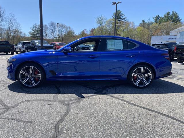 used 2025 Genesis G70 car, priced at $52,999