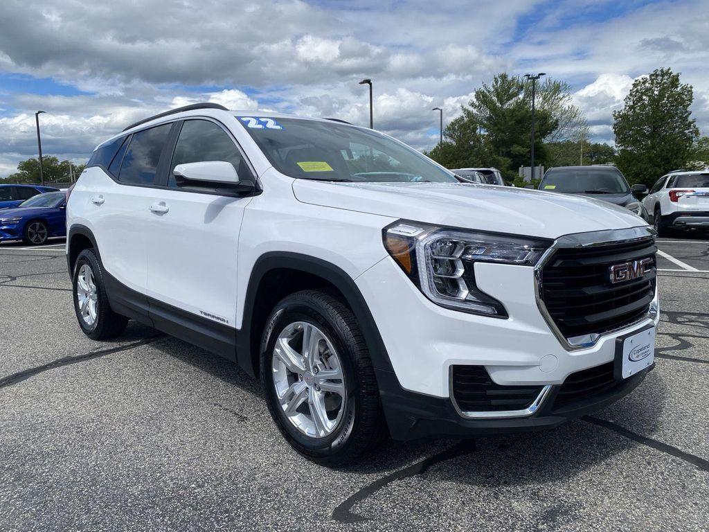 used 2022 GMC Terrain car, priced at $23,499