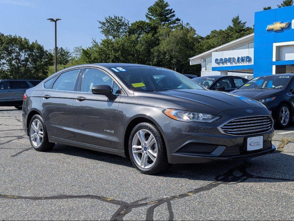 used 2018 Ford Fusion Hybrid car, priced at $16,499