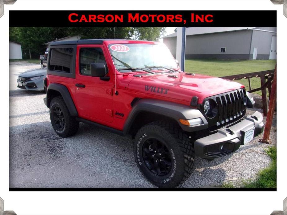 used 2020 Jeep Wrangler car, priced at $26,995