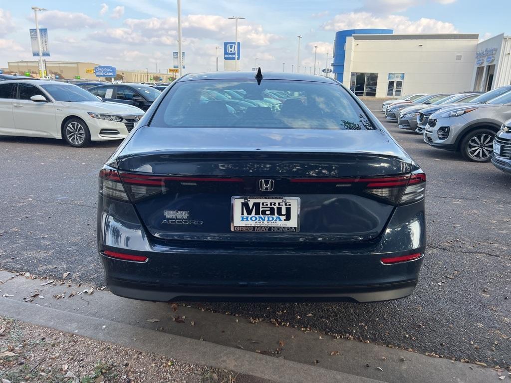 new 2025 Honda Accord car, priced at $31,755