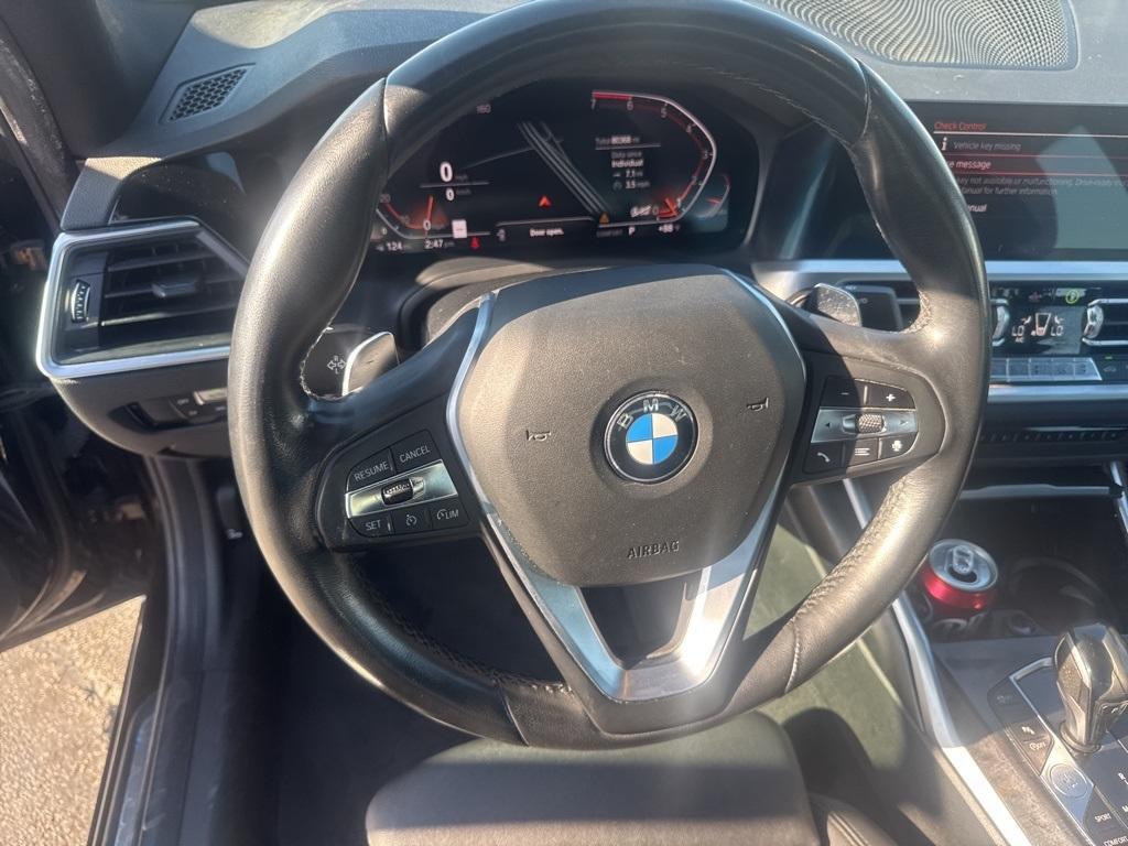 used 2019 BMW 330 car, priced at $19,786