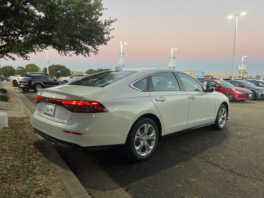 new 2025 Honda Accord car, priced at $29,945