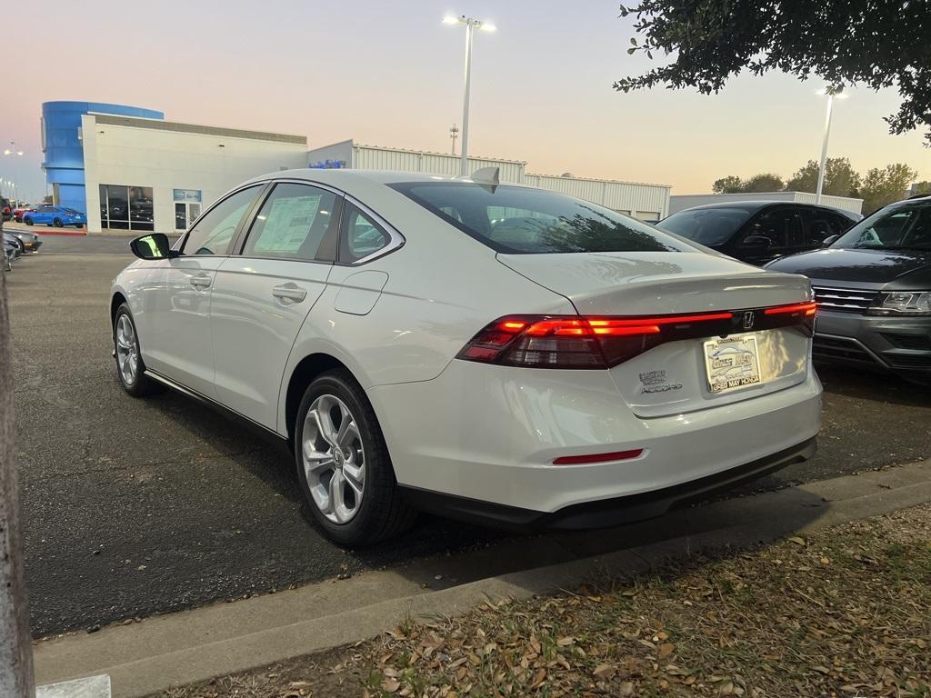 new 2025 Honda Accord car, priced at $29,945