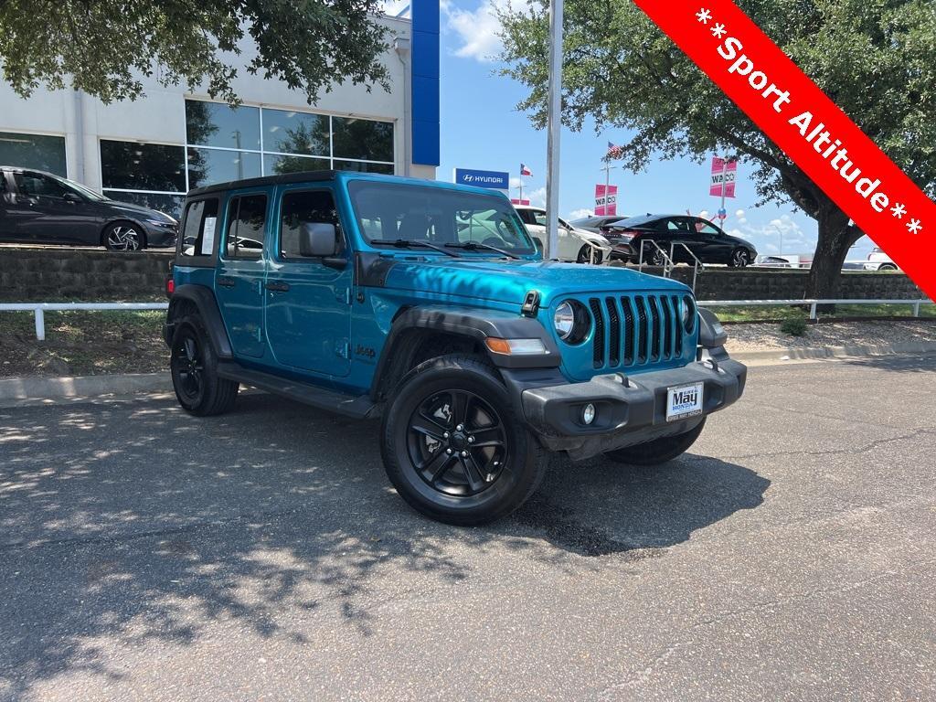 used 2020 Jeep Wrangler Unlimited car, priced at $24,975