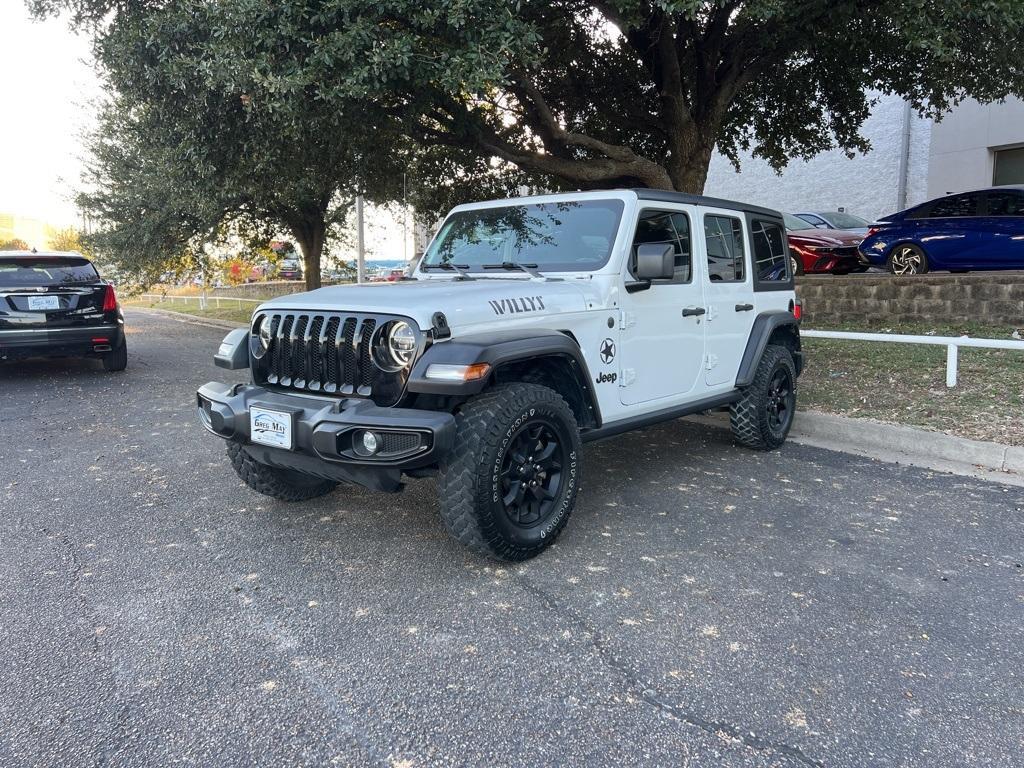 used 2021 Jeep Wrangler Unlimited car, priced at $29,902