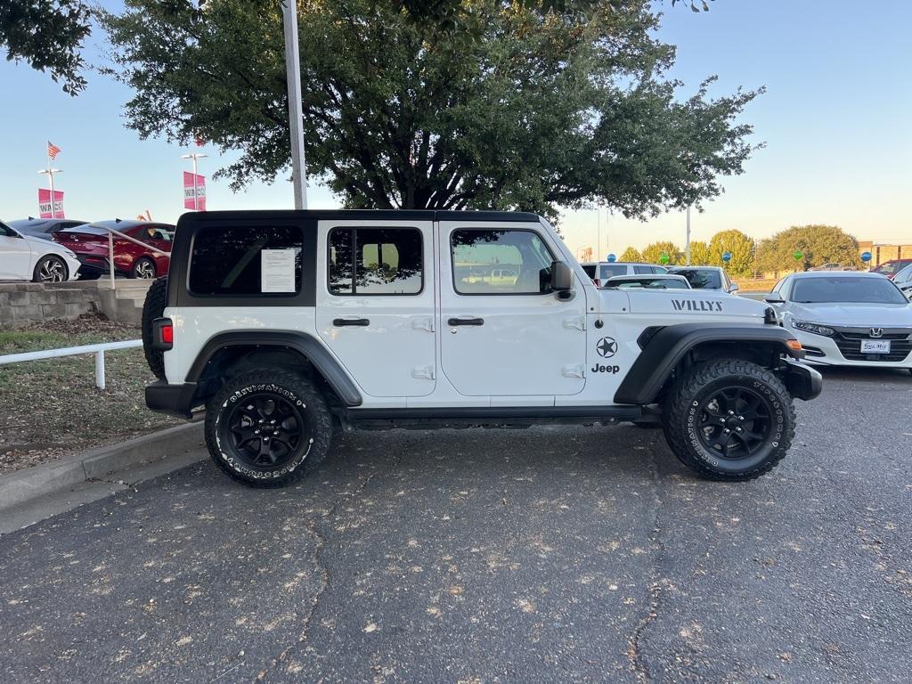 used 2021 Jeep Wrangler Unlimited car, priced at $29,902