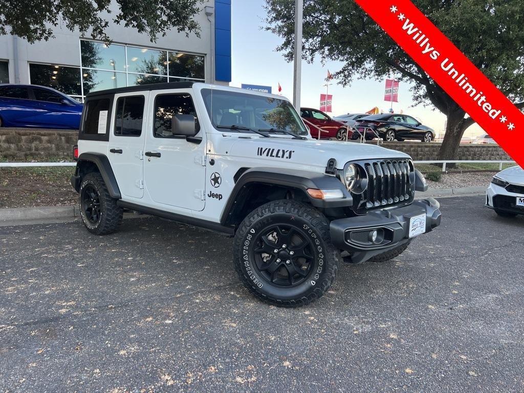 used 2021 Jeep Wrangler Unlimited car, priced at $29,902