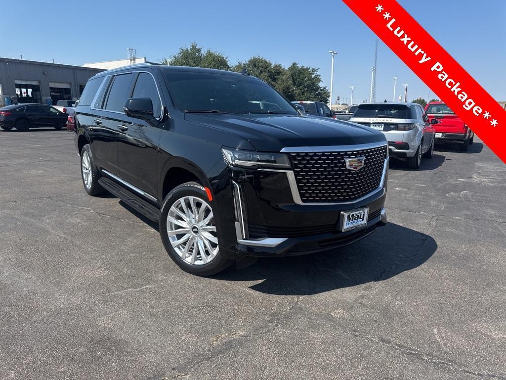 used 2022 Cadillac Escalade ESV car, priced at $57,860