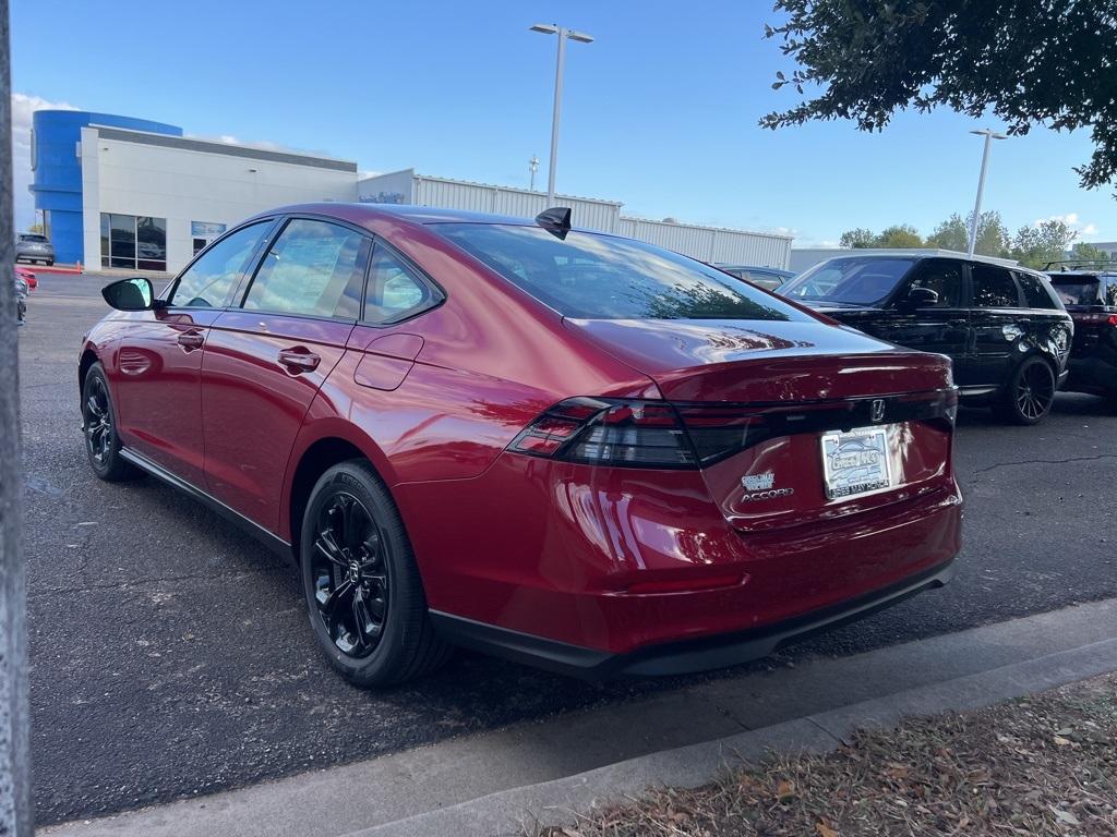 new 2025 Honda Accord car, priced at $32,210