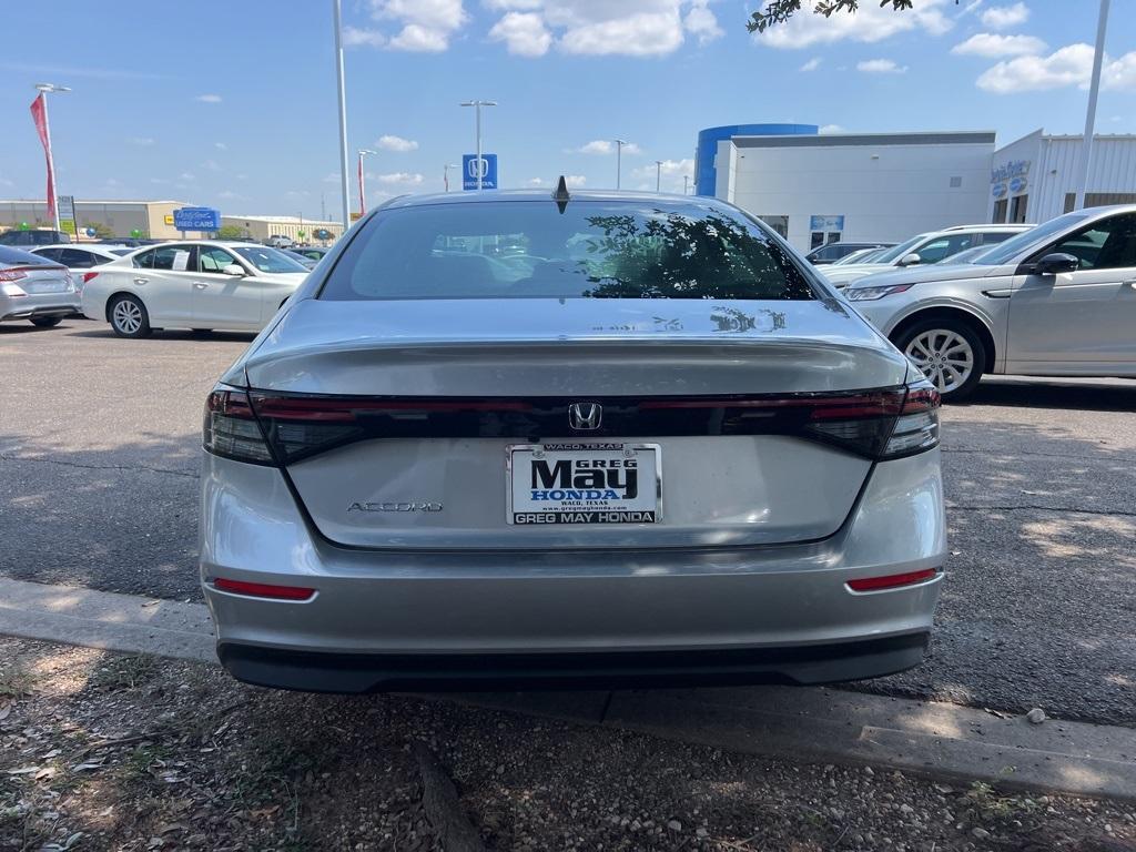 new 2025 Honda Accord car, priced at $29,445