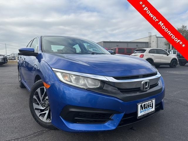 used 2017 Honda Civic car, priced at $15,491