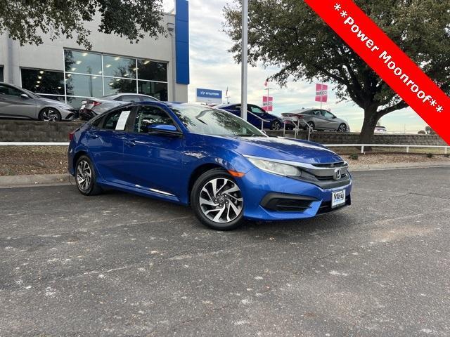 used 2017 Honda Civic car, priced at $15,170