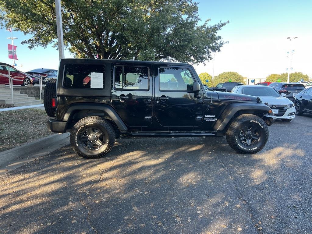 used 2017 Jeep Wrangler Unlimited car, priced at $19,101