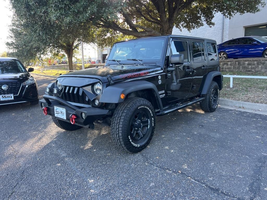 used 2017 Jeep Wrangler Unlimited car, priced at $19,101