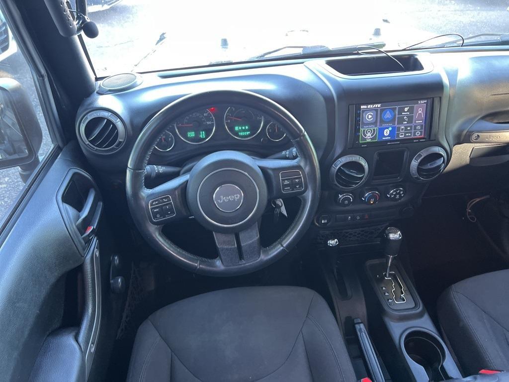 used 2017 Jeep Wrangler Unlimited car, priced at $19,101