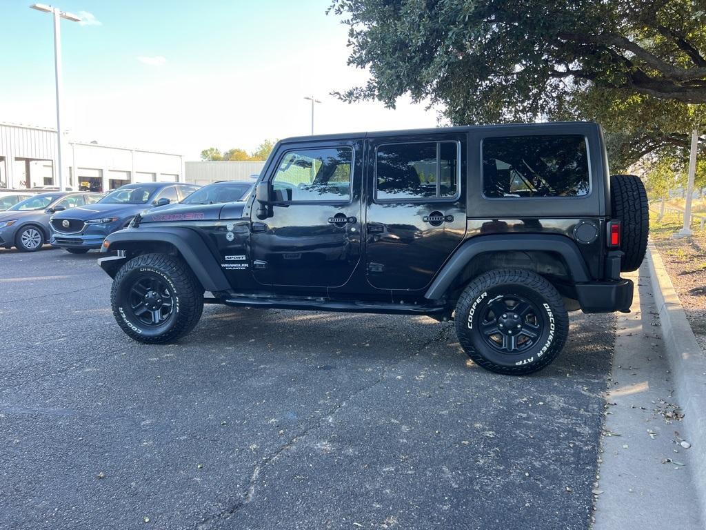 used 2017 Jeep Wrangler Unlimited car, priced at $19,101