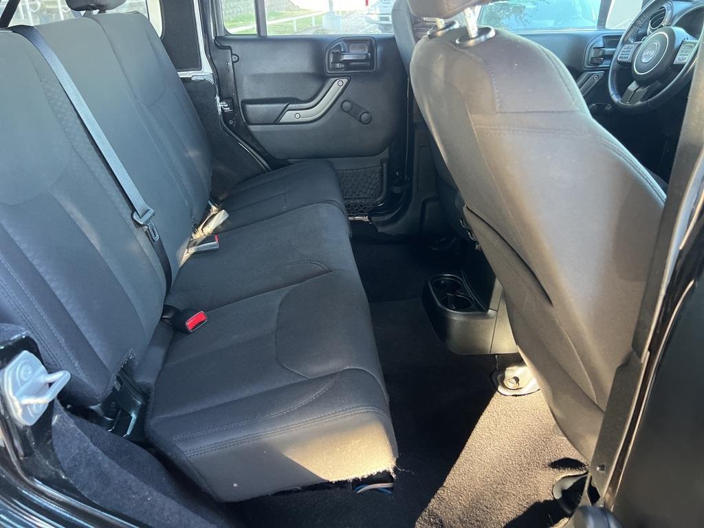 used 2017 Jeep Wrangler Unlimited car, priced at $19,101