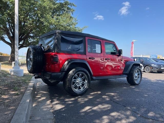 used 2018 Jeep Wrangler Unlimited car, priced at $24,514