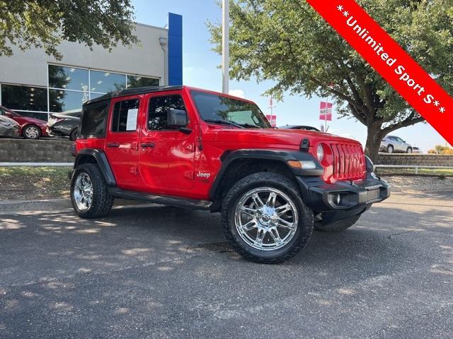 used 2018 Jeep Wrangler Unlimited car, priced at $24,514