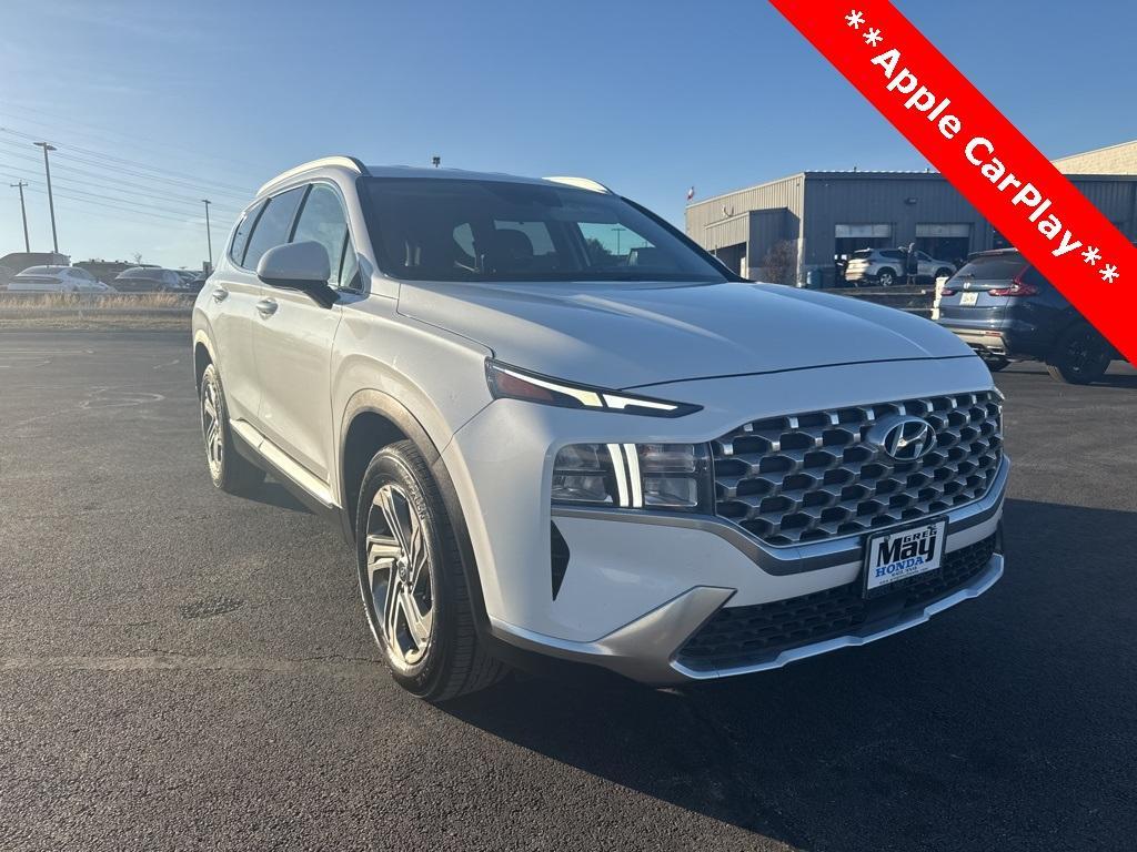 used 2021 Hyundai Santa Fe car, priced at $17,202