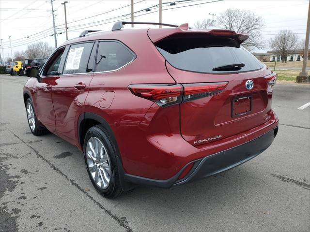 used 2023 Toyota Highlander Hybrid car, priced at $48,400