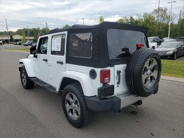 used 2016 Jeep Wrangler Unlimited car, priced at $22,643