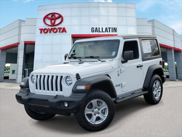 used 2020 Jeep Wrangler car, priced at $27,215