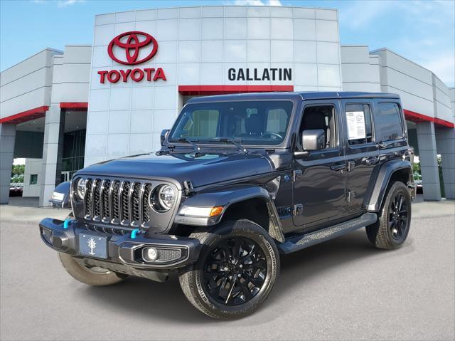 used 2021 Jeep Wrangler Unlimited 4xe car, priced at $33,396