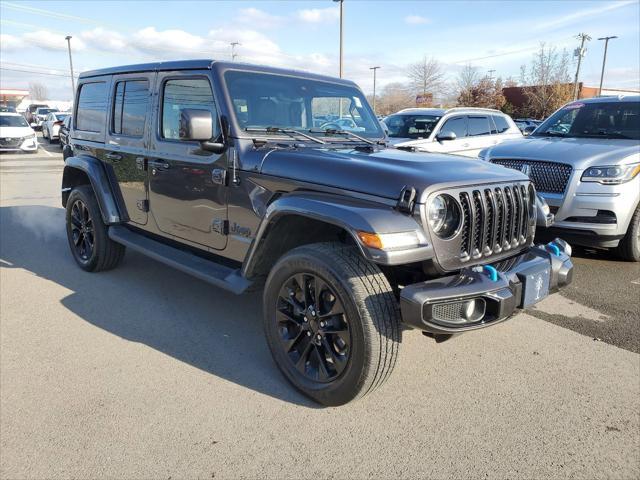 used 2021 Jeep Wrangler Unlimited 4xe car, priced at $33,096