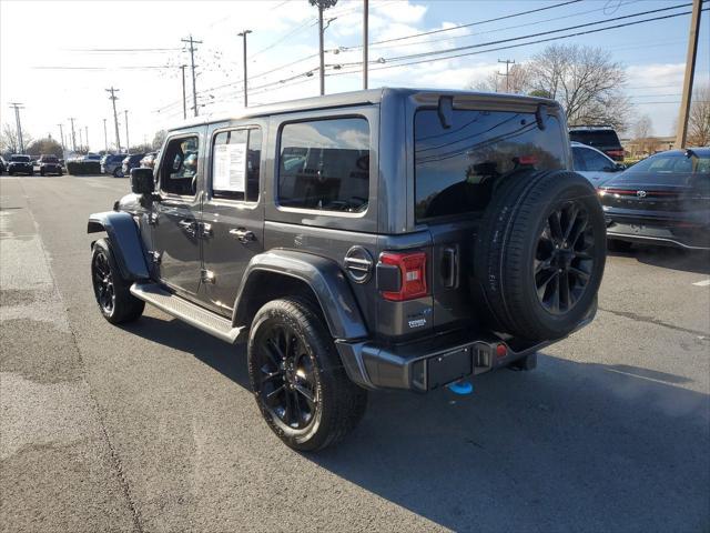 used 2021 Jeep Wrangler Unlimited 4xe car, priced at $33,096