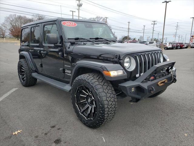 used 2021 Jeep Wrangler Unlimited car, priced at $31,333