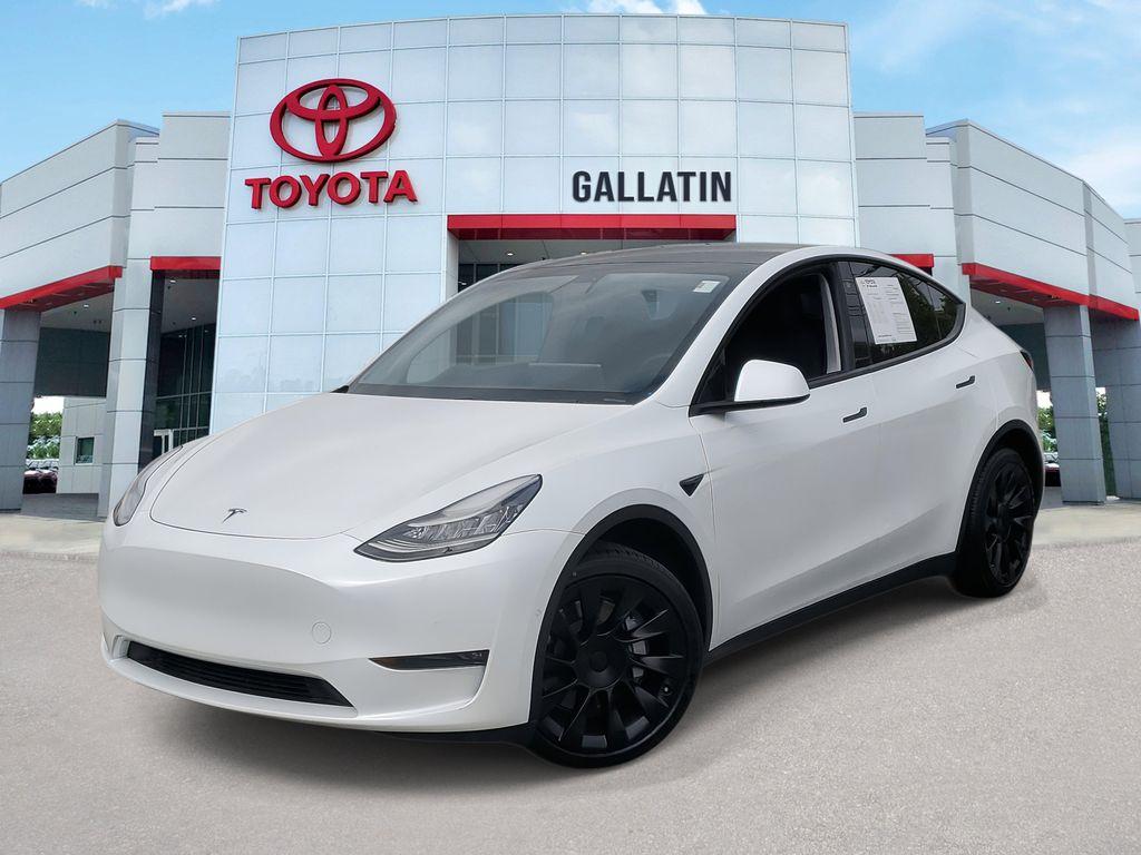 used 2021 Tesla Model Y car, priced at $27,647