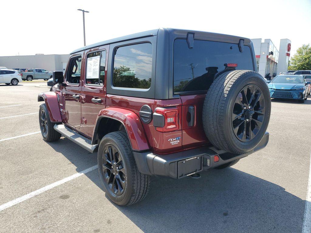 used 2021 Jeep Wrangler Unlimited 4xe car, priced at $31,375