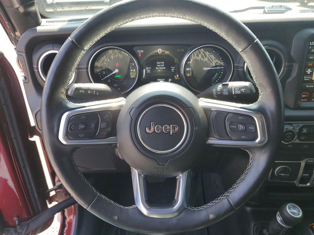used 2021 Jeep Wrangler Unlimited 4xe car, priced at $31,375