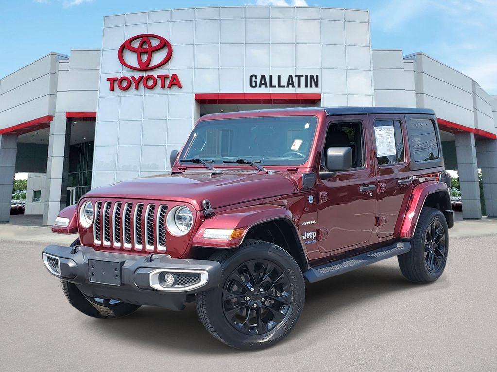 used 2021 Jeep Wrangler Unlimited 4xe car, priced at $31,375