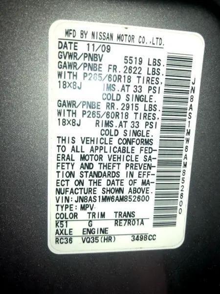 used 2010 INFINITI FX35 car, priced at $7,995