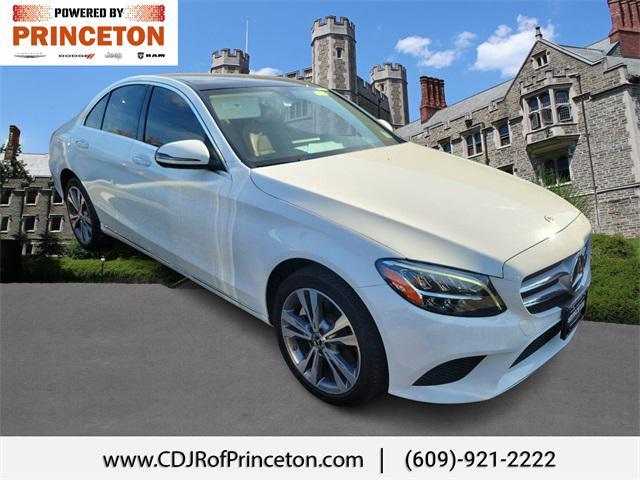 used 2021 Mercedes-Benz C-Class car, priced at $27,499