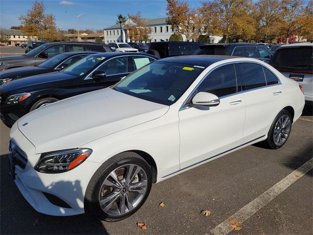 used 2021 Mercedes-Benz C-Class car, priced at $27,499