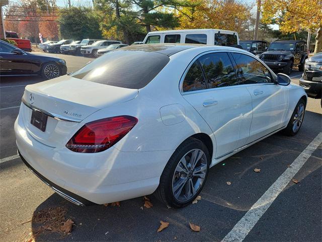 used 2021 Mercedes-Benz C-Class car, priced at $27,499