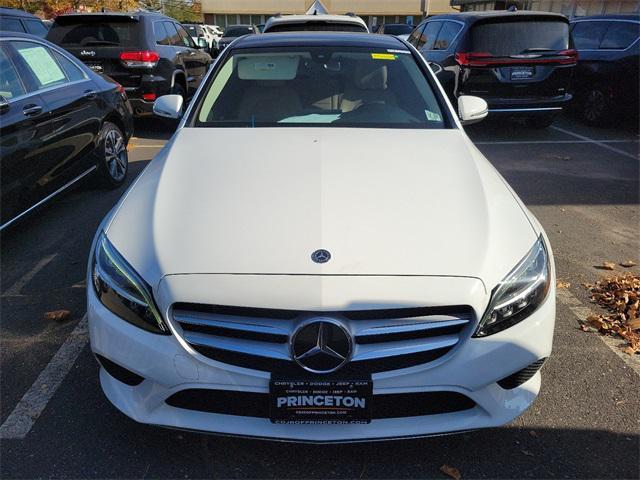 used 2021 Mercedes-Benz C-Class car, priced at $27,499