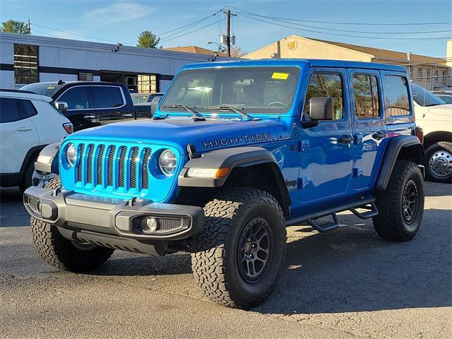 used 2022 Jeep Wrangler Unlimited car, priced at $38,855