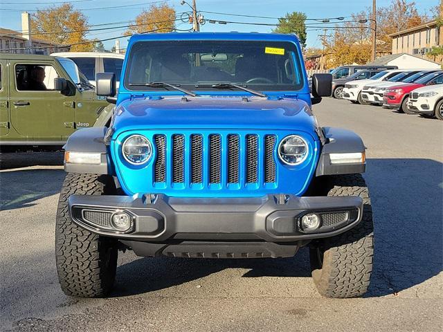 used 2022 Jeep Wrangler Unlimited car, priced at $38,855