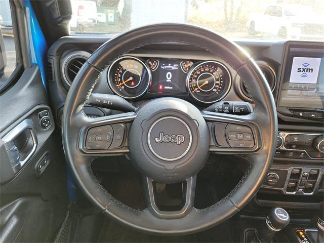 used 2022 Jeep Wrangler Unlimited car, priced at $38,855